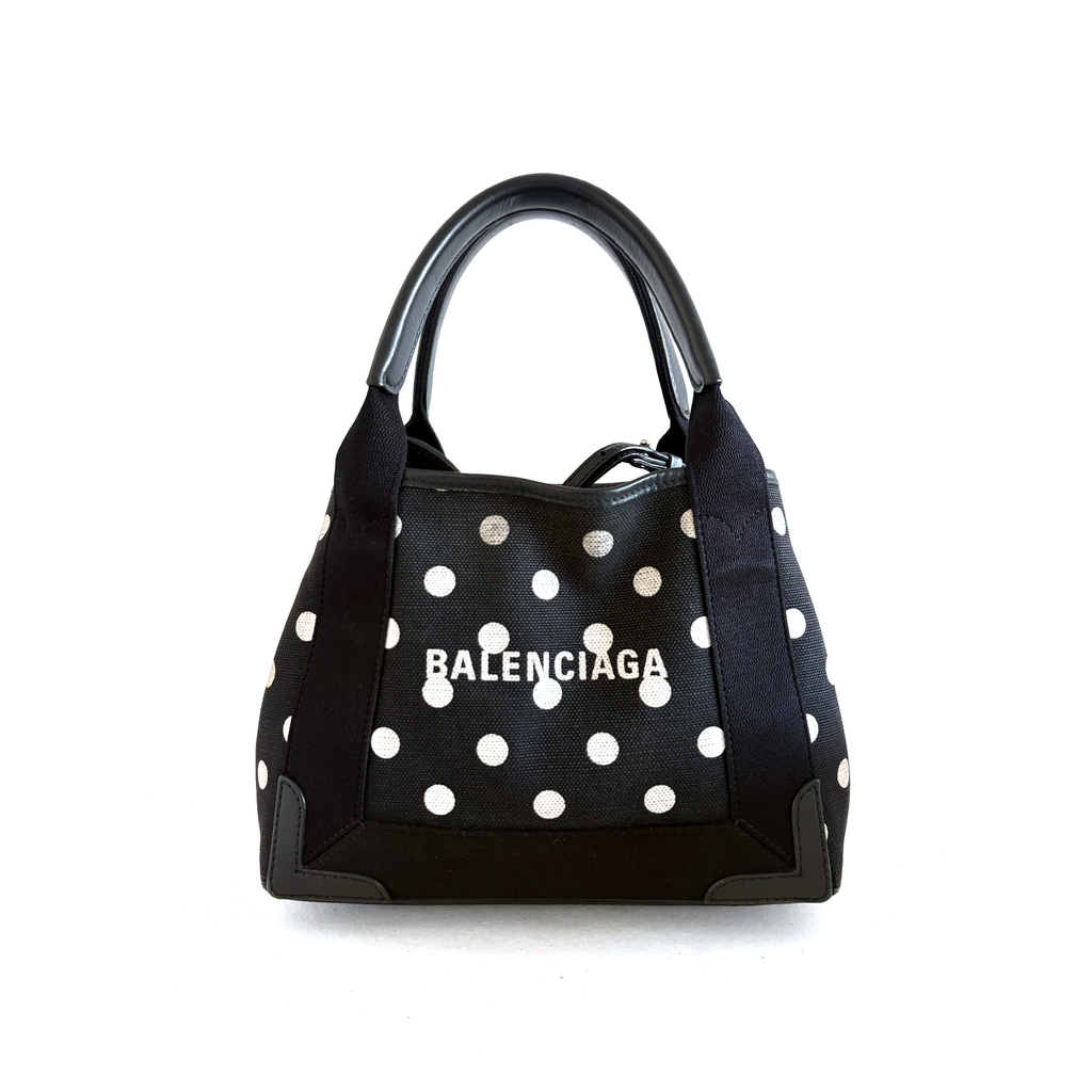 Balenciaga Polka Dot Mini Tote Bag