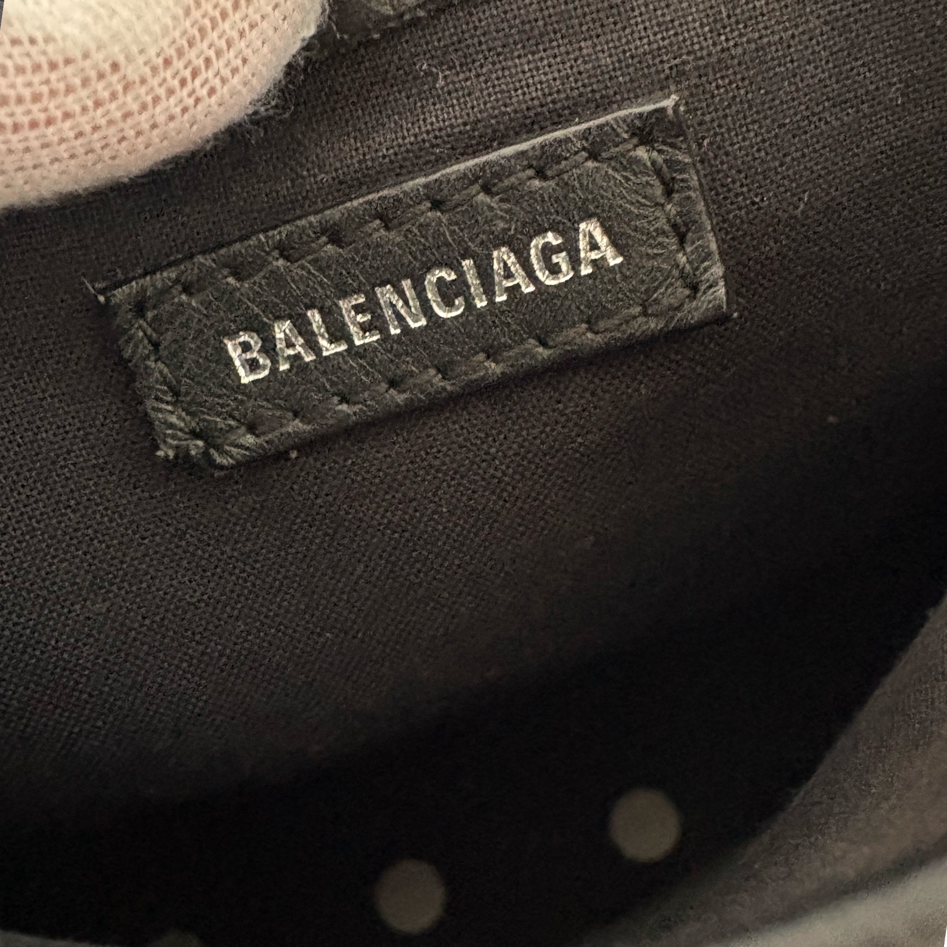 Balenciaga Polka Dot Mini Tote Bag