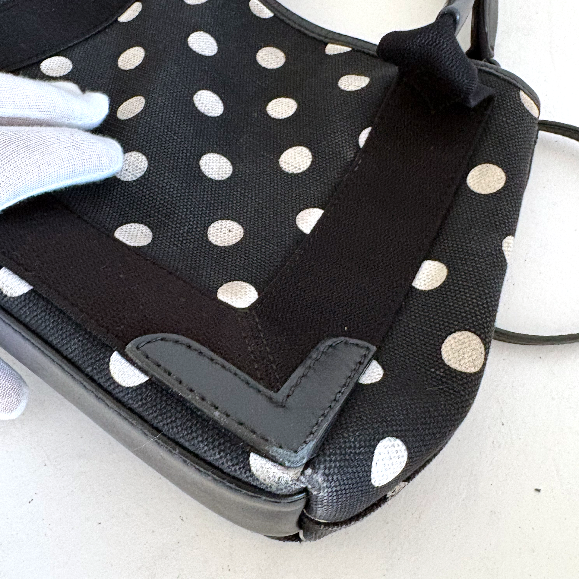 Balenciaga Polka Dot Mini Tote Bag