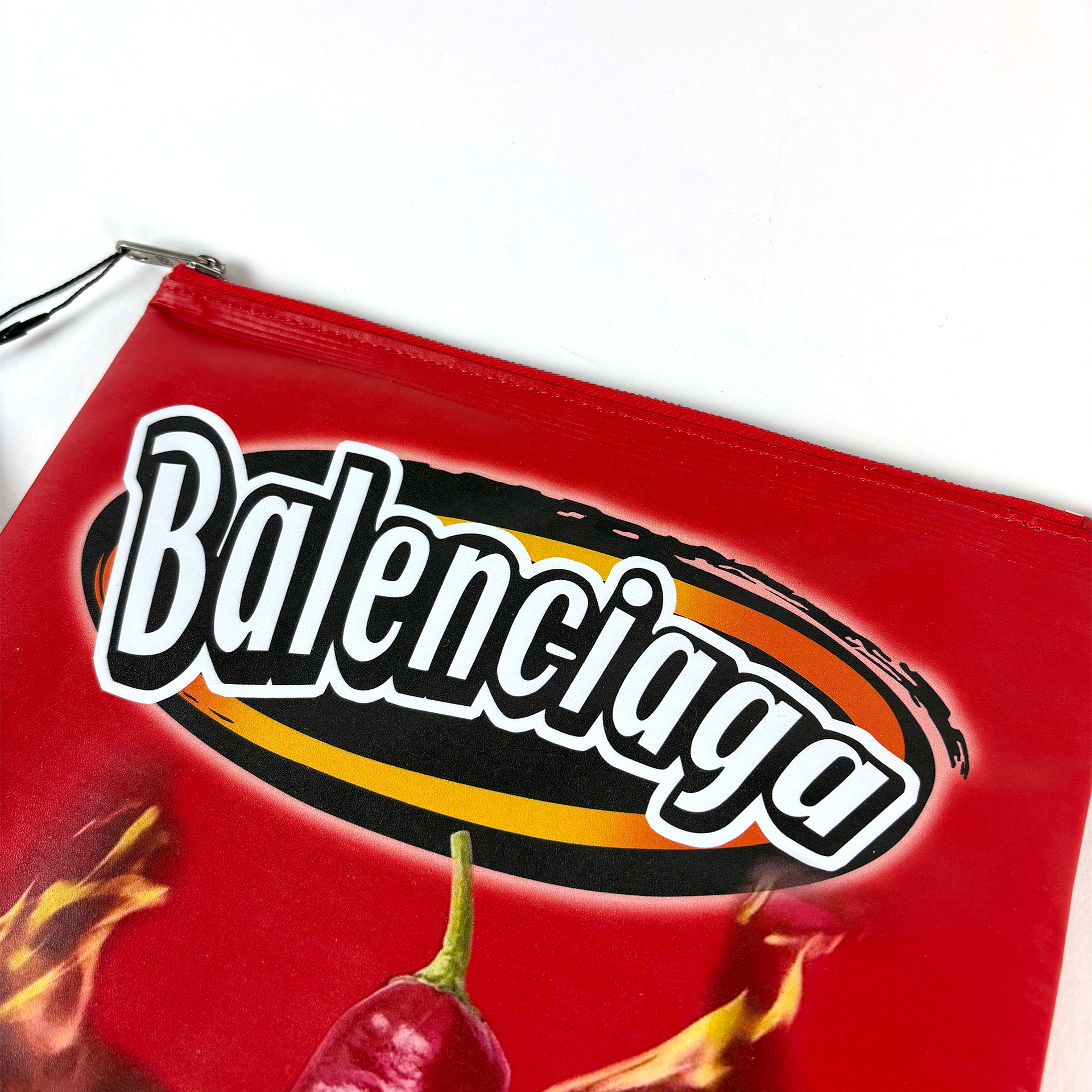 Balenciaga Chips Bag in Red