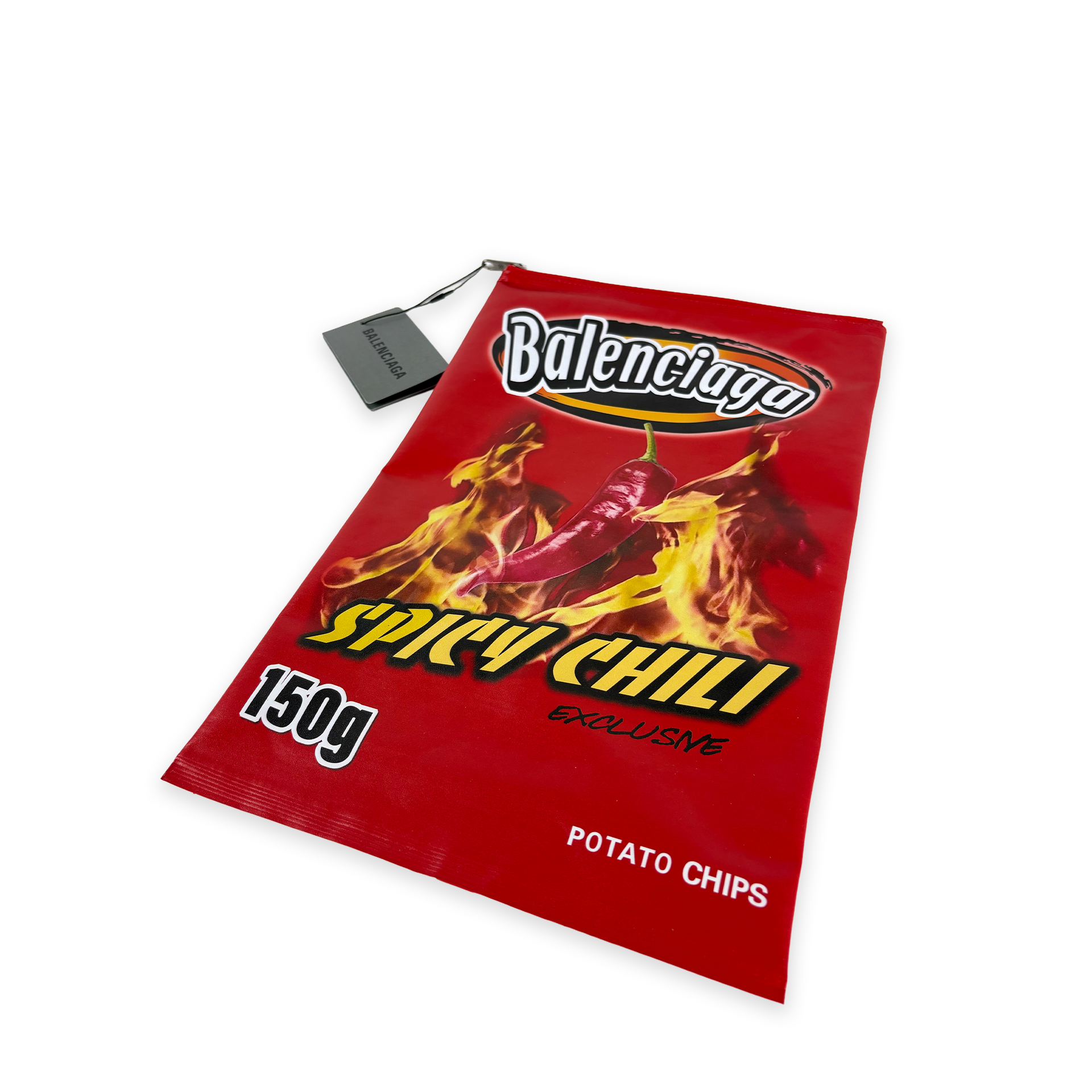 Balenciaga Chips Bag in Red