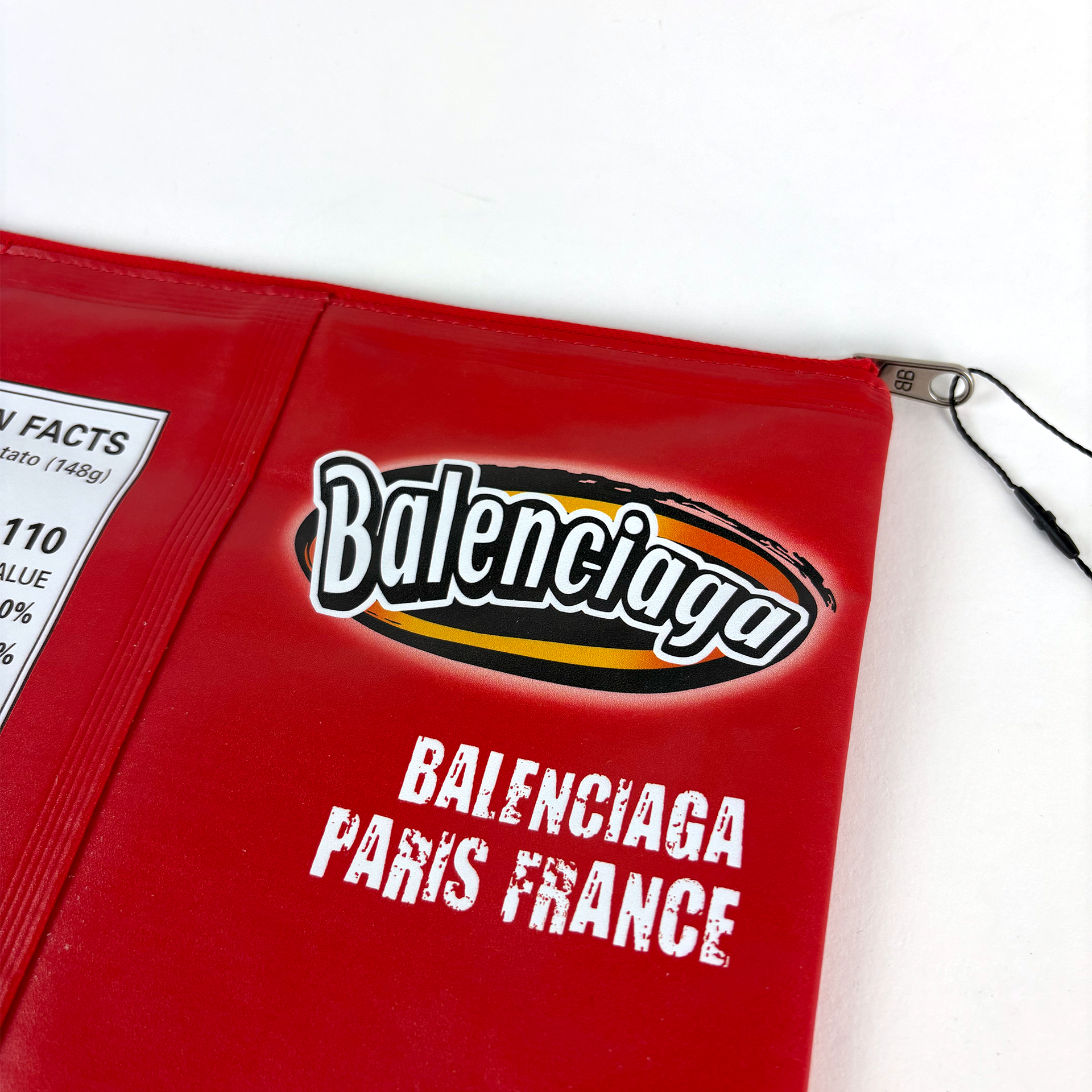 Balenciaga Chips Bag in Red