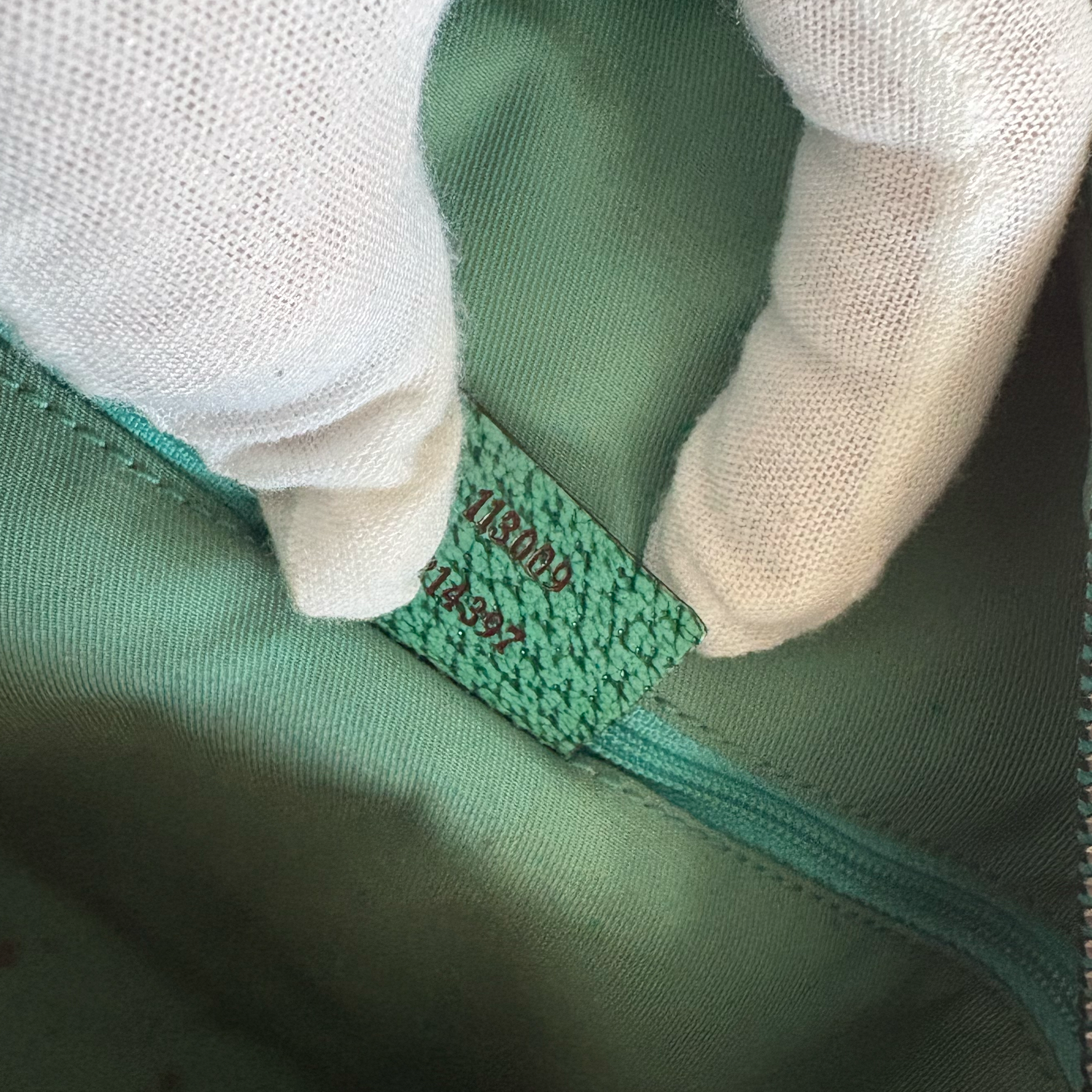 Gucci Mini Boston Handbag in GG Supreme Canvas