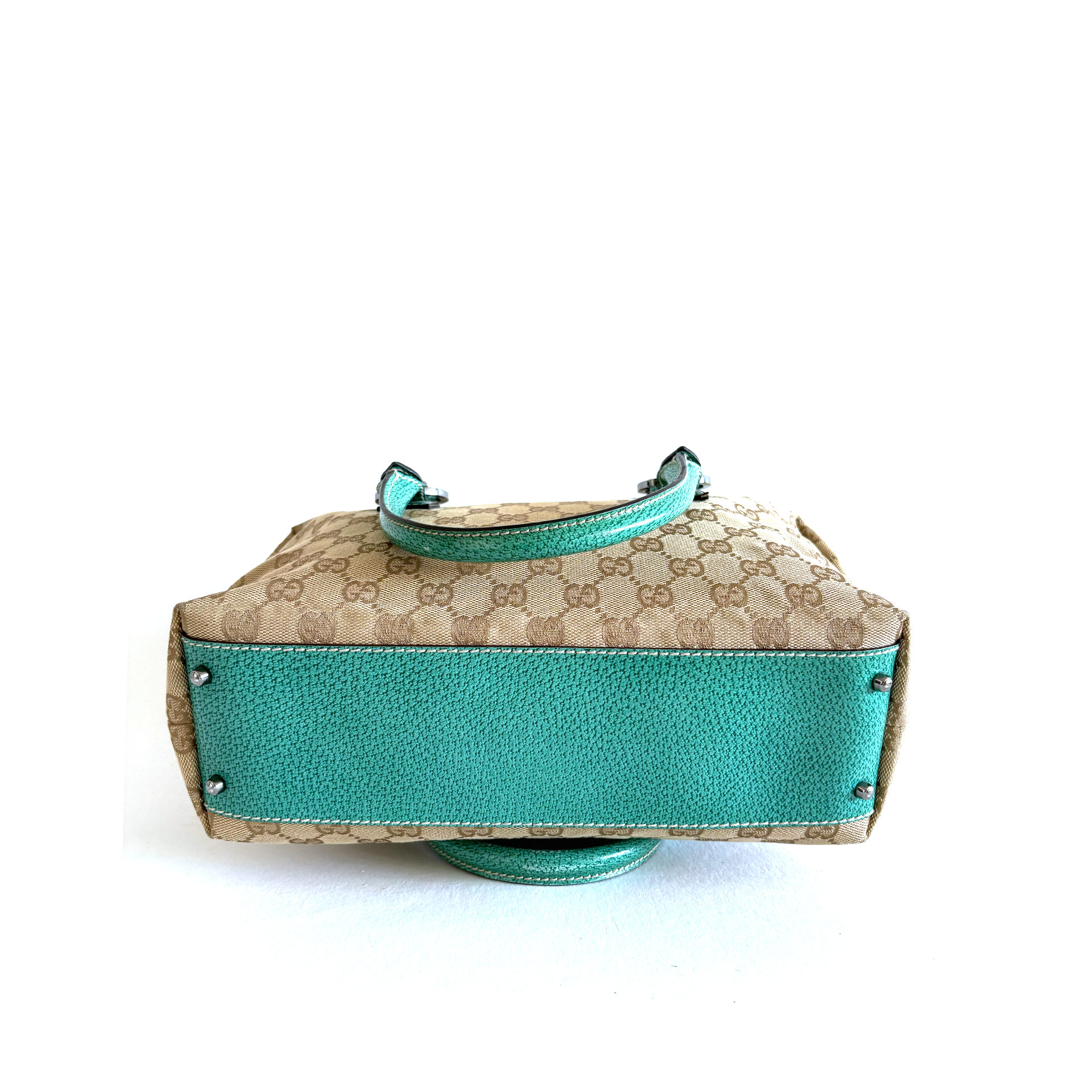 Gucci Mini Boston Handbag in GG Supreme Canvas