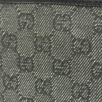 Gray Gucci GG Denim Mini Shoulder Bag