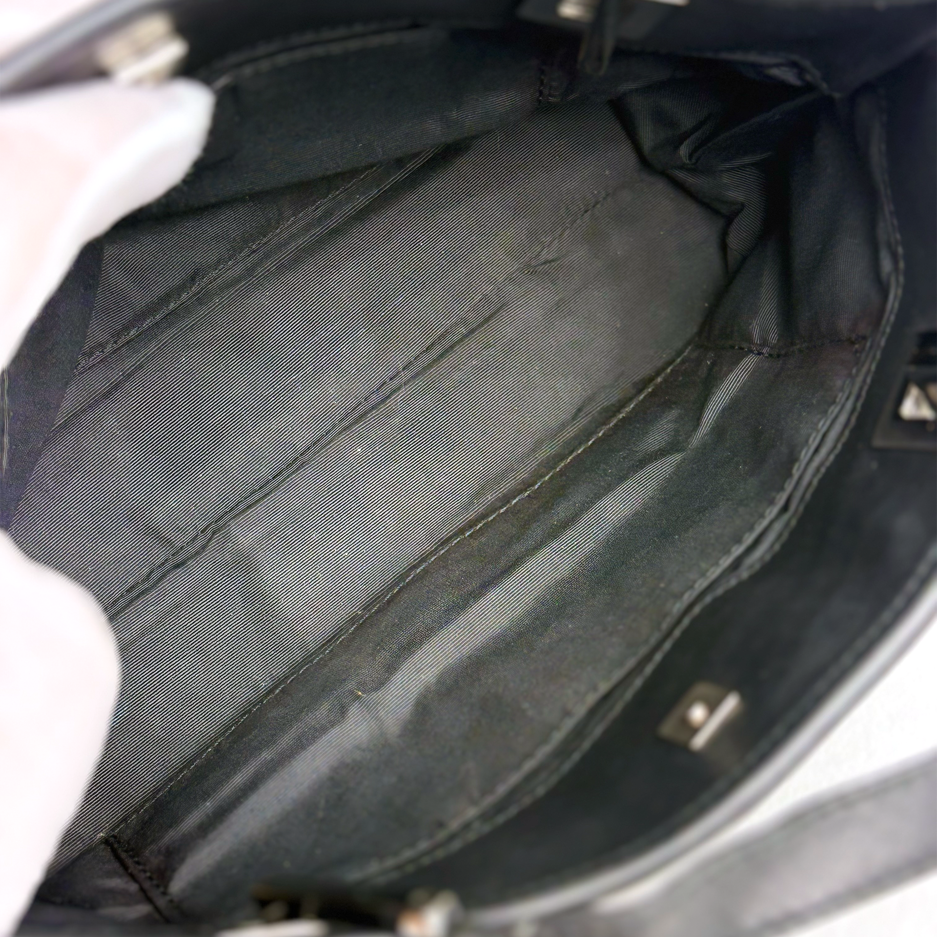 Gray Gucci GG Denim Mini Shoulder Bag