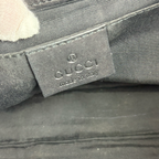 Gray Gucci GG Denim Mini Shoulder Bag