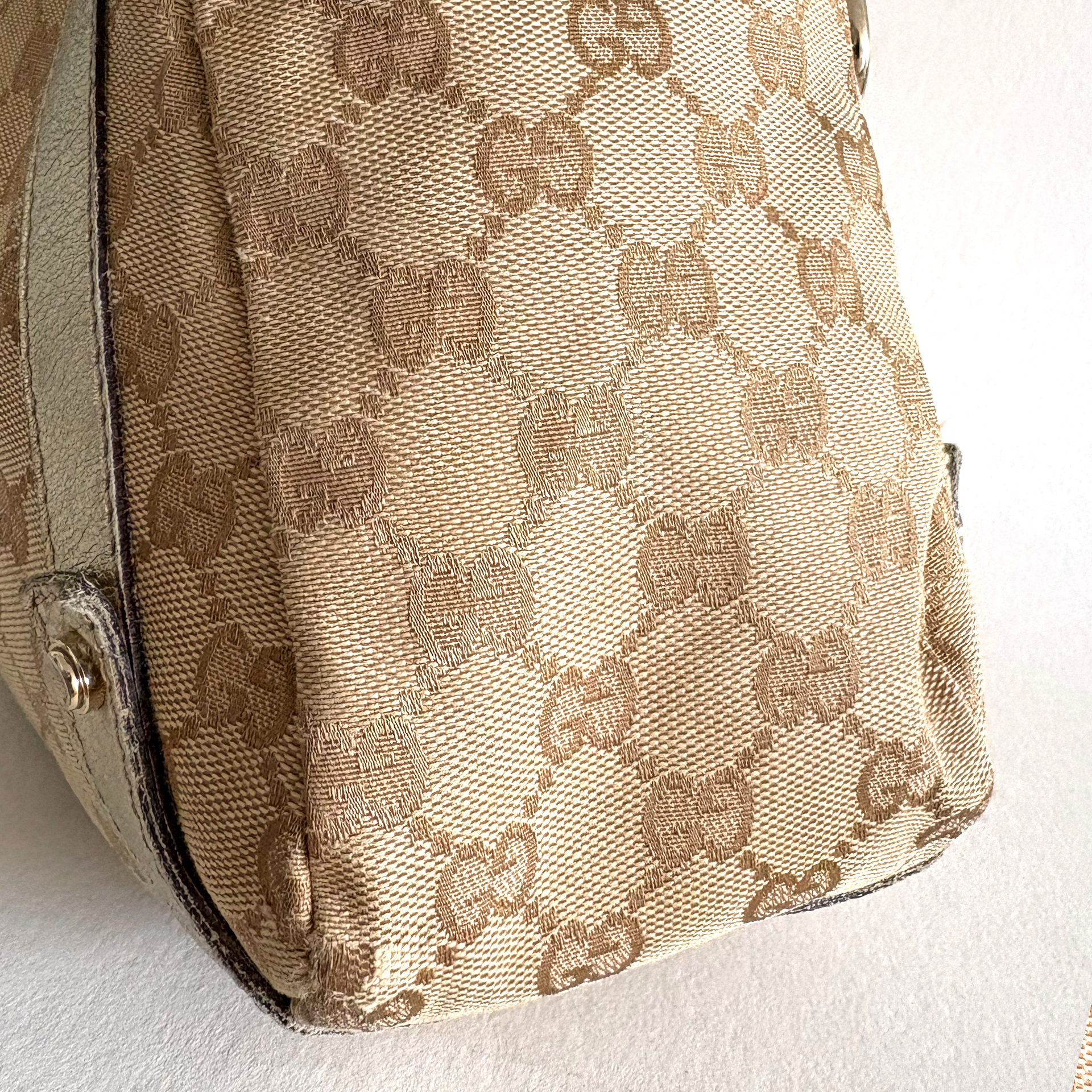 Gucci Abbey GG Canvas Shoulder Bag