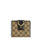 GUCCI GG Monogram Canvas Bi-fold Wallet