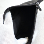 Gucci GG Denim Boat Bag Black