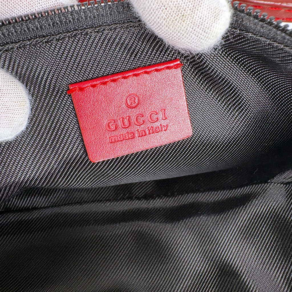 Gucci Boat Bag Red