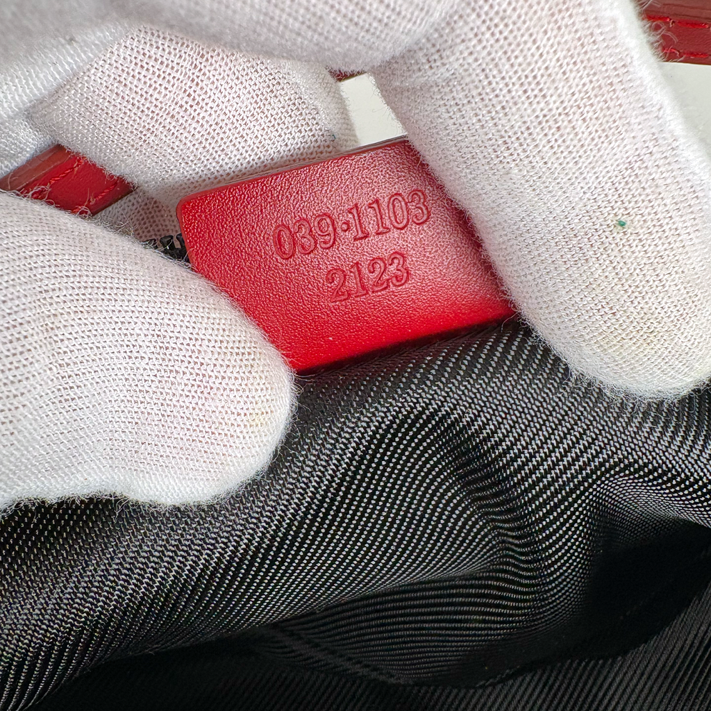 Gucci Boat Bag Red