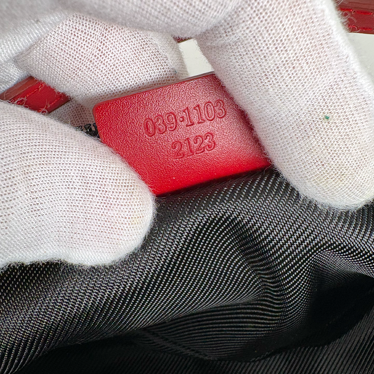Gucci Boat Bag Red