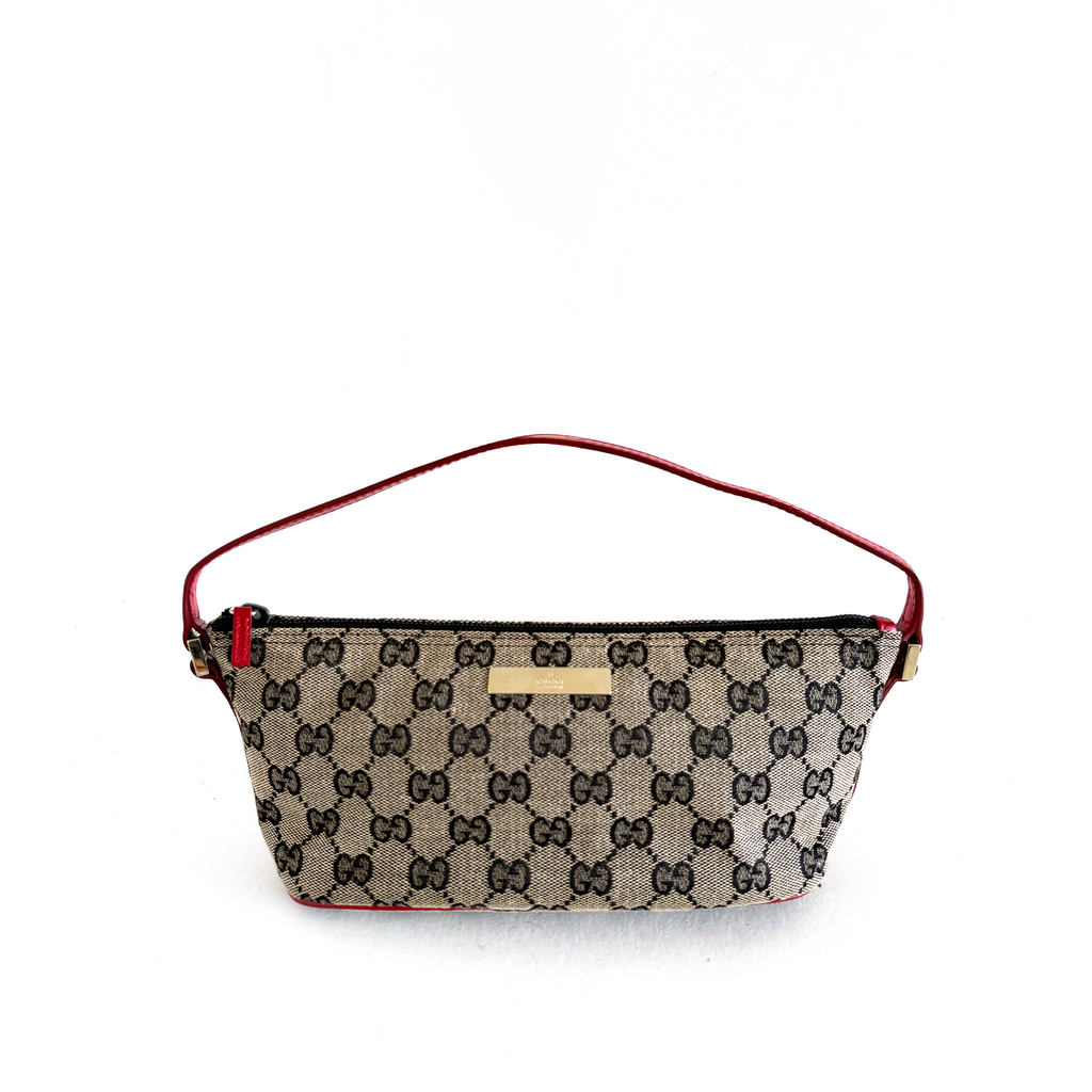 Gucci GG Boat Bag Red
