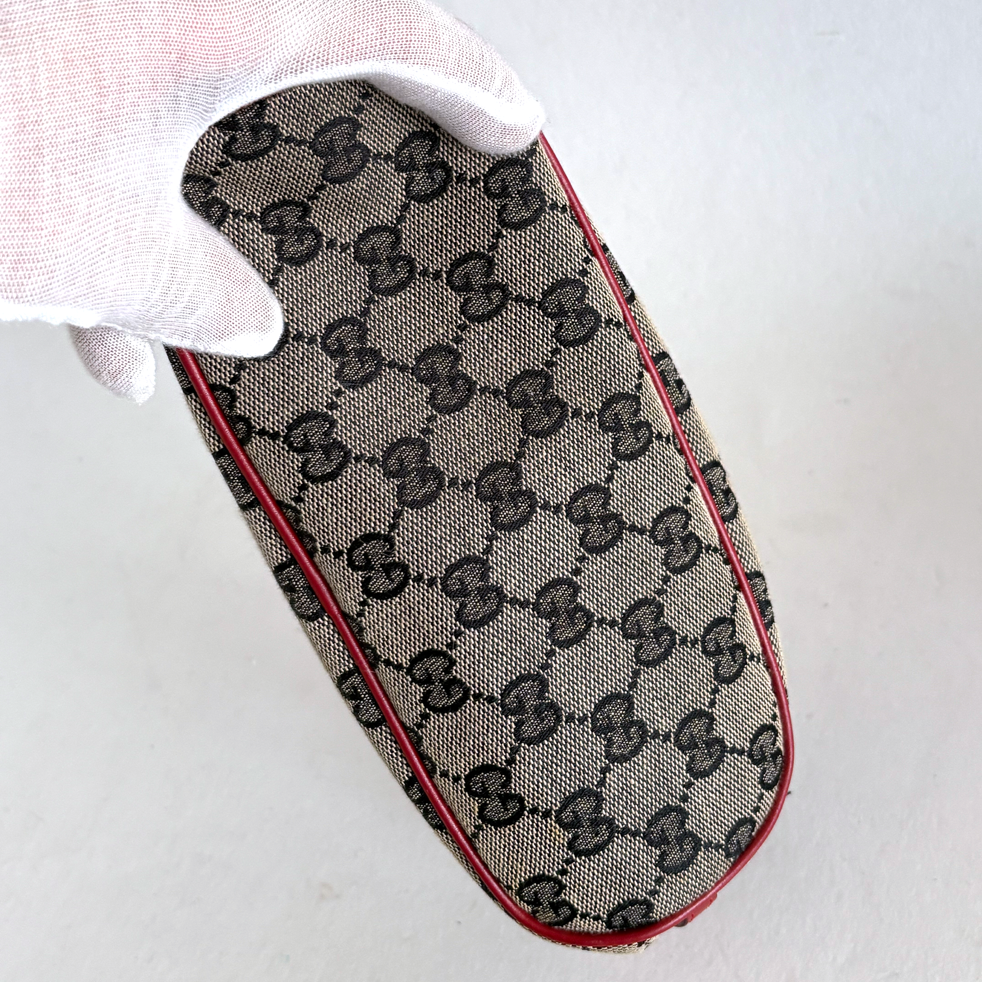 Gucci GG Boat Bag Red