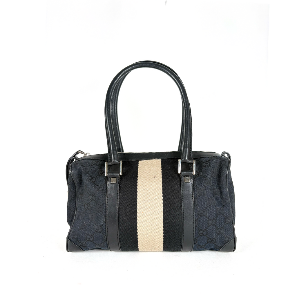 Gucci GG Boston Black and White