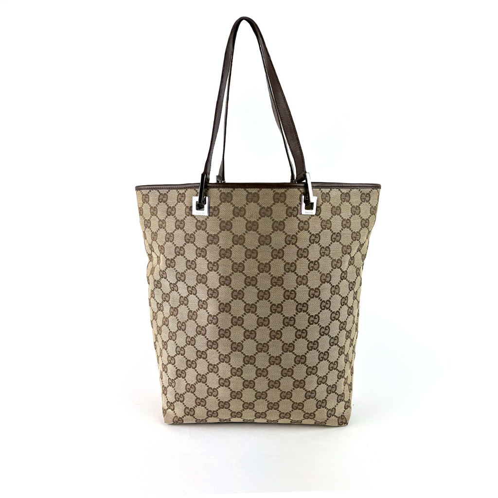 Gucci Bucket Tote GG Beige