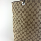 Gucci Bucket Tote GG Beige