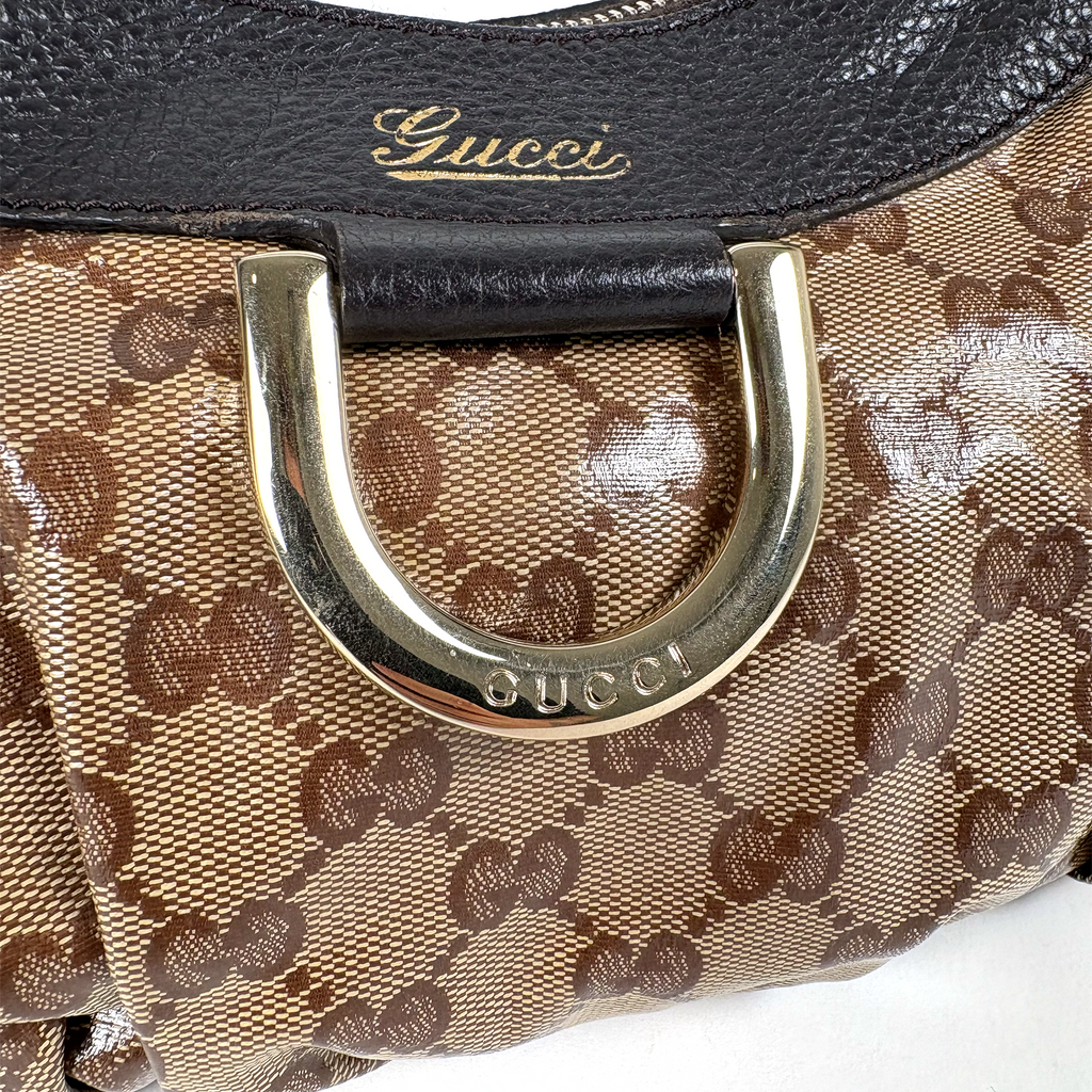 Gucci GG Abbey D-ring Glossy PVC