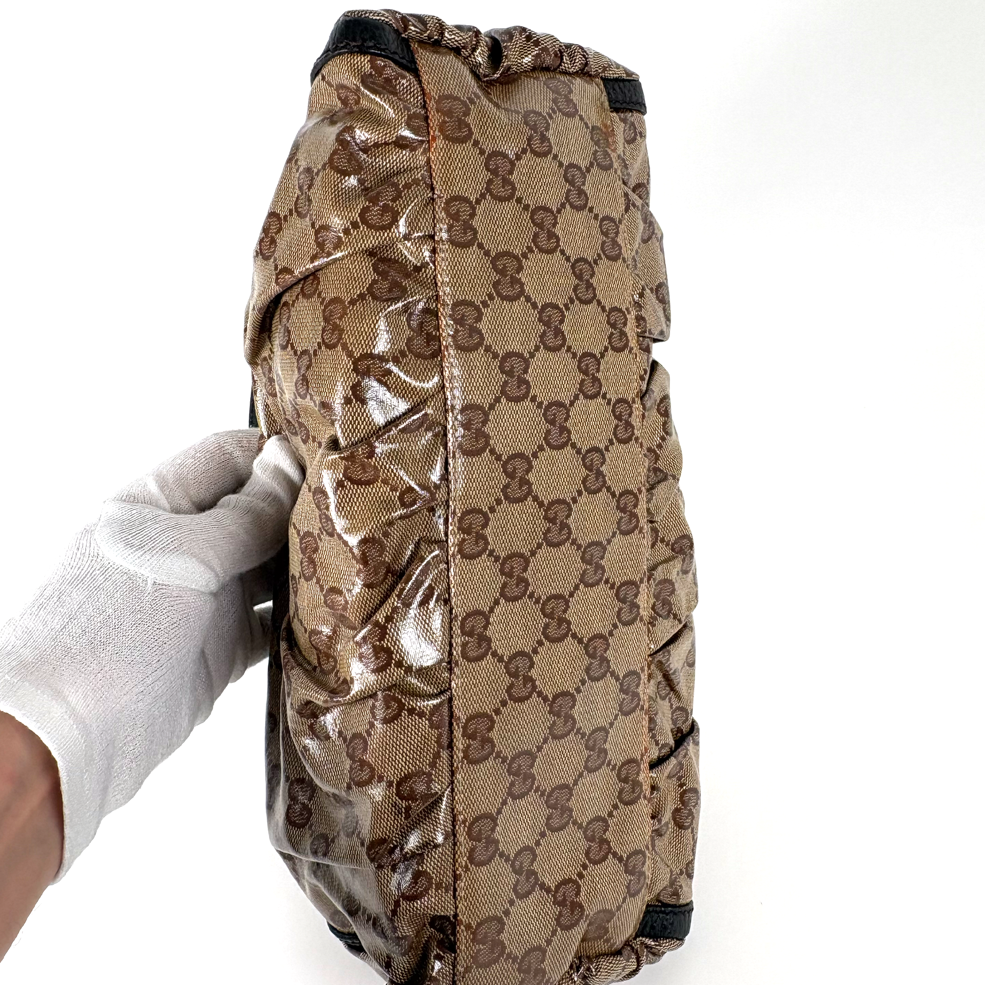 Gucci GG Abbey D-ring Glossy PVC