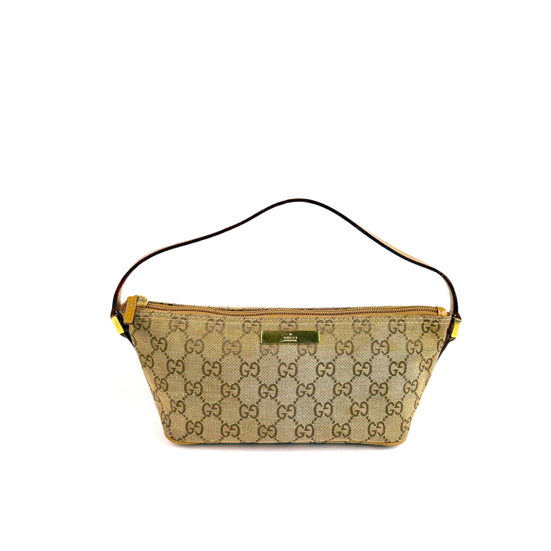 Gucci GG Beige Boat Bag