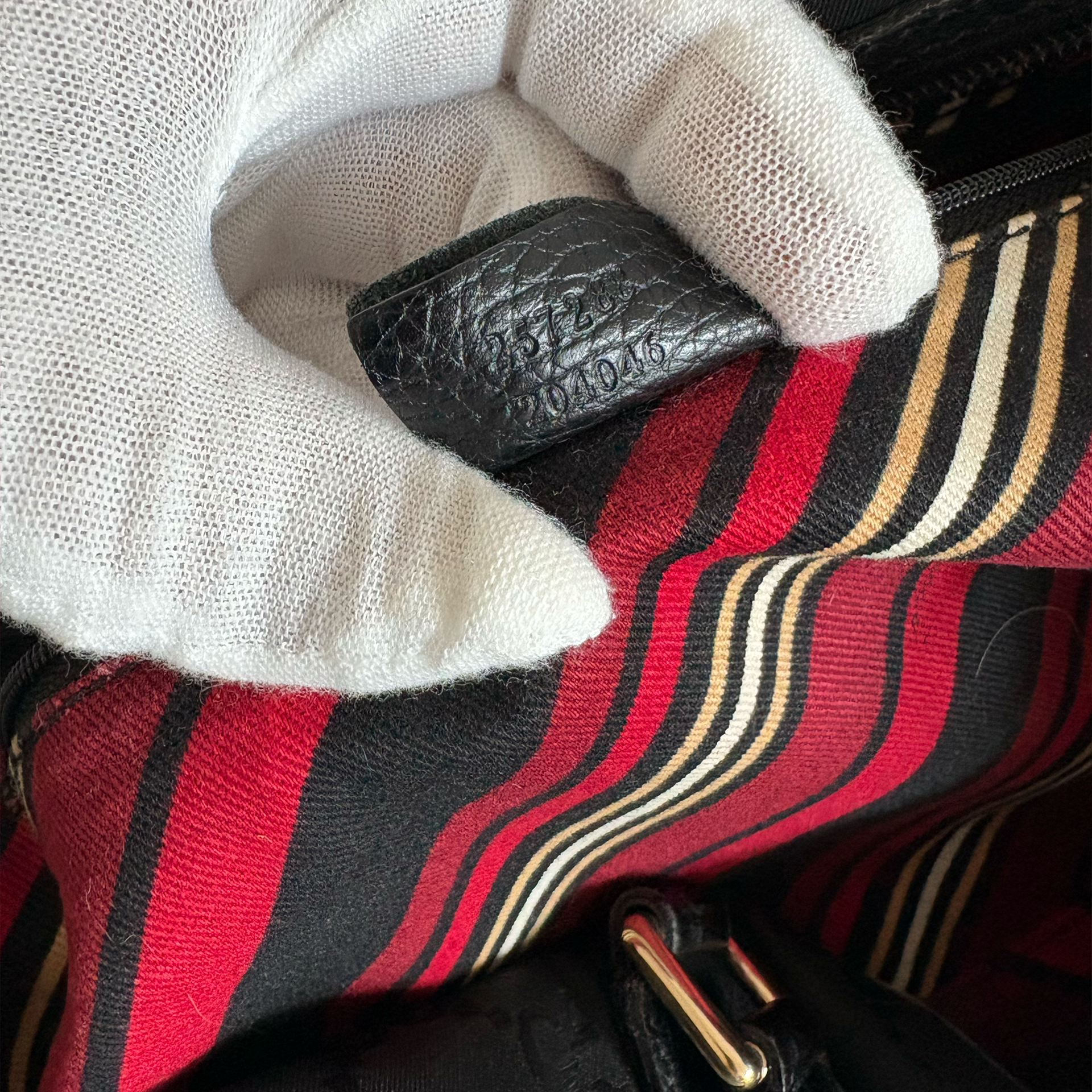 Gucci GG Nylon Boston Black