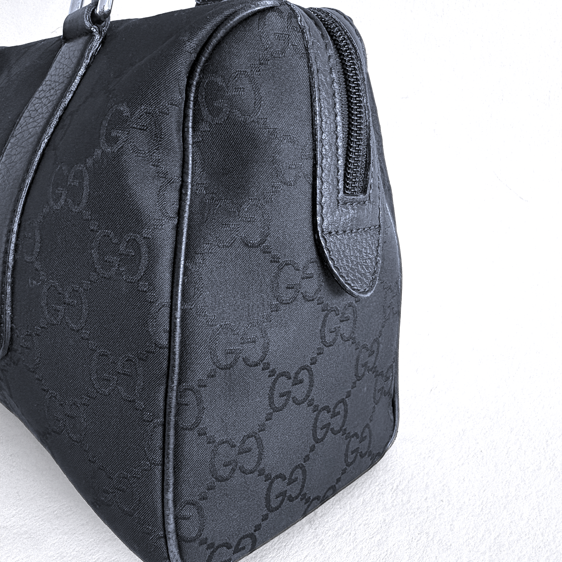 Gucci GG Nylon Boston Black