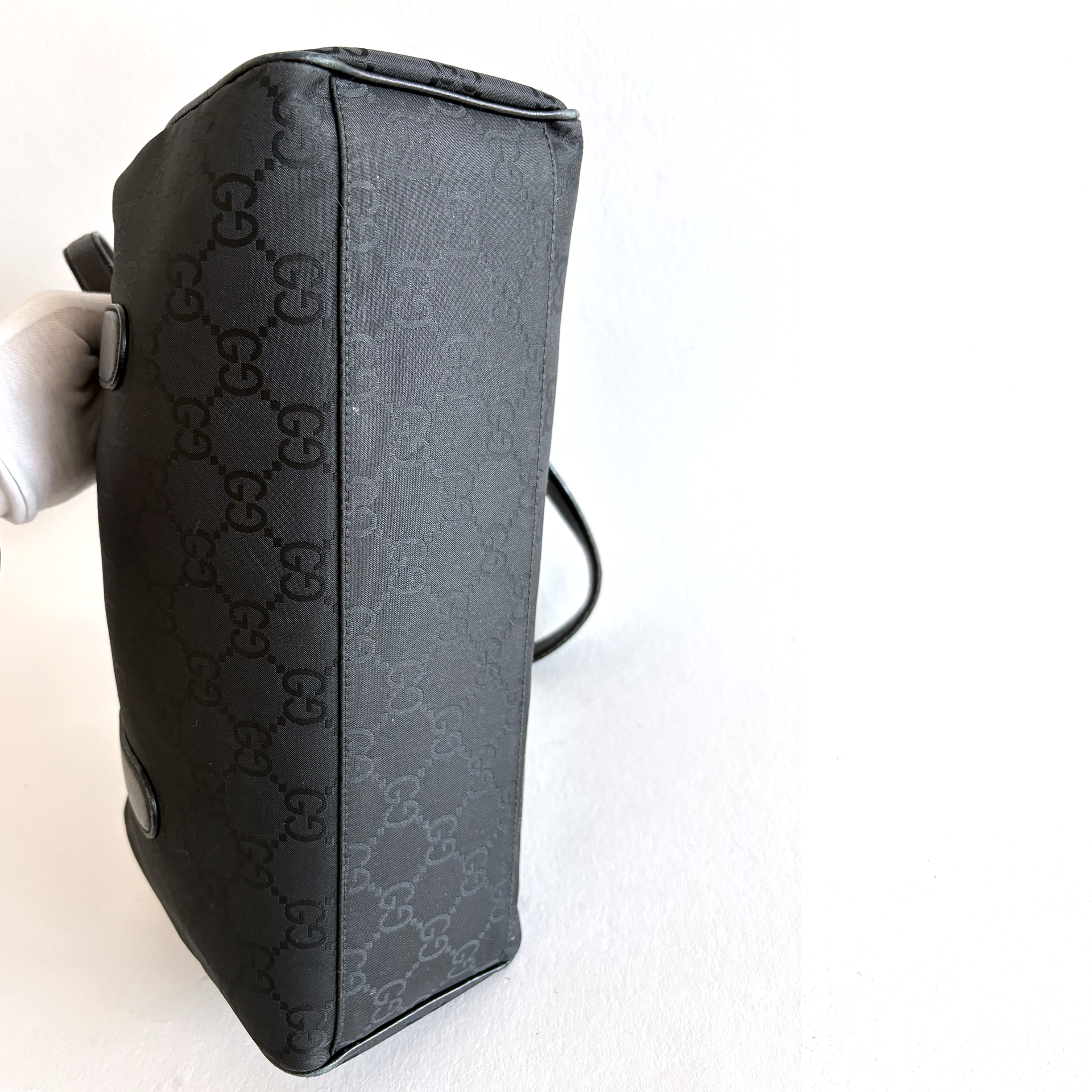 Gucci GG Nylon Boston Black