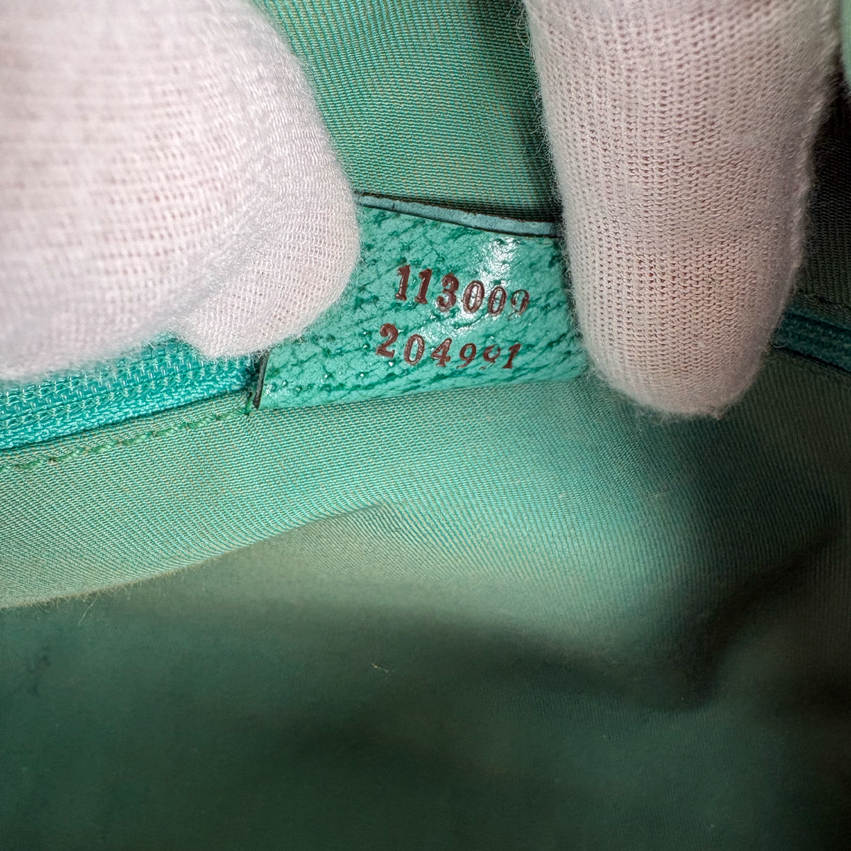 Gucci GG Canvas Boston Bag Turquoise