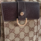 Gucci  GG Canvas Abbey Pocket Boston