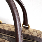 Gucci  GG Canvas Abbey Pocket Boston