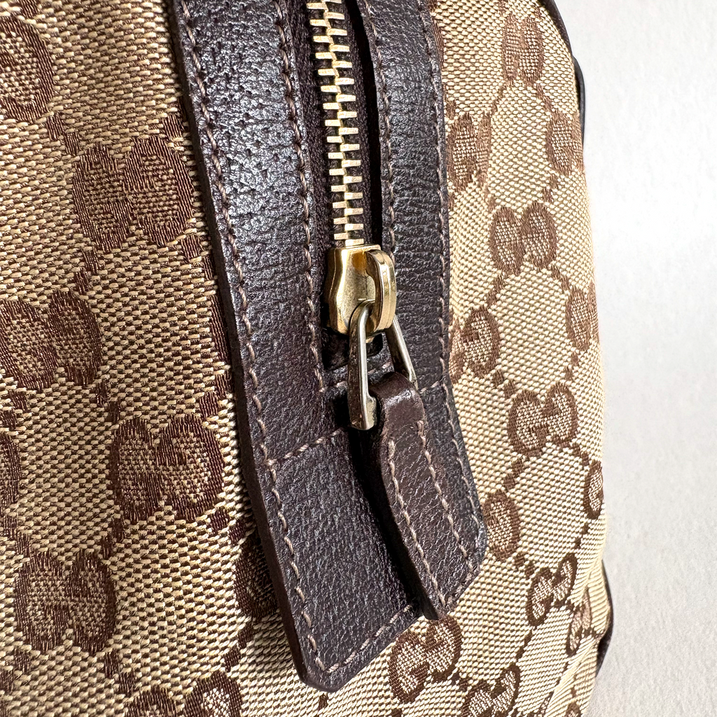 Gucci  GG Canvas Abbey Pocket Boston