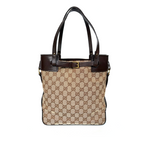 Gucci GG Canvas Belted Tote Bag