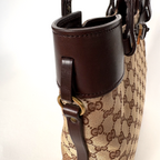 Gucci GG Canvas Belted Tote Bag