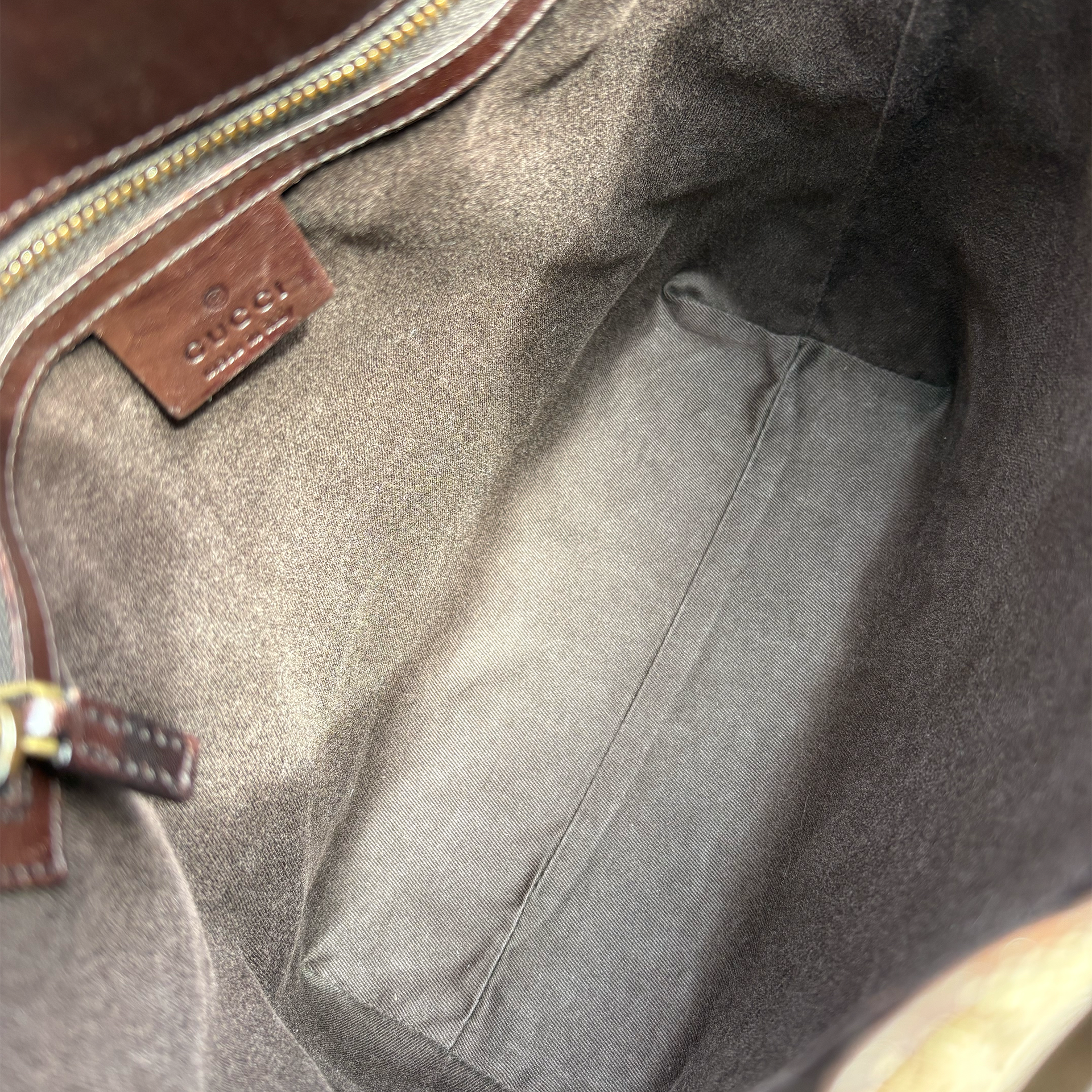 Gucci GG Canvas Belted Tote Bag