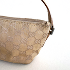 Gucci GG Canvas Boat Bag Creme