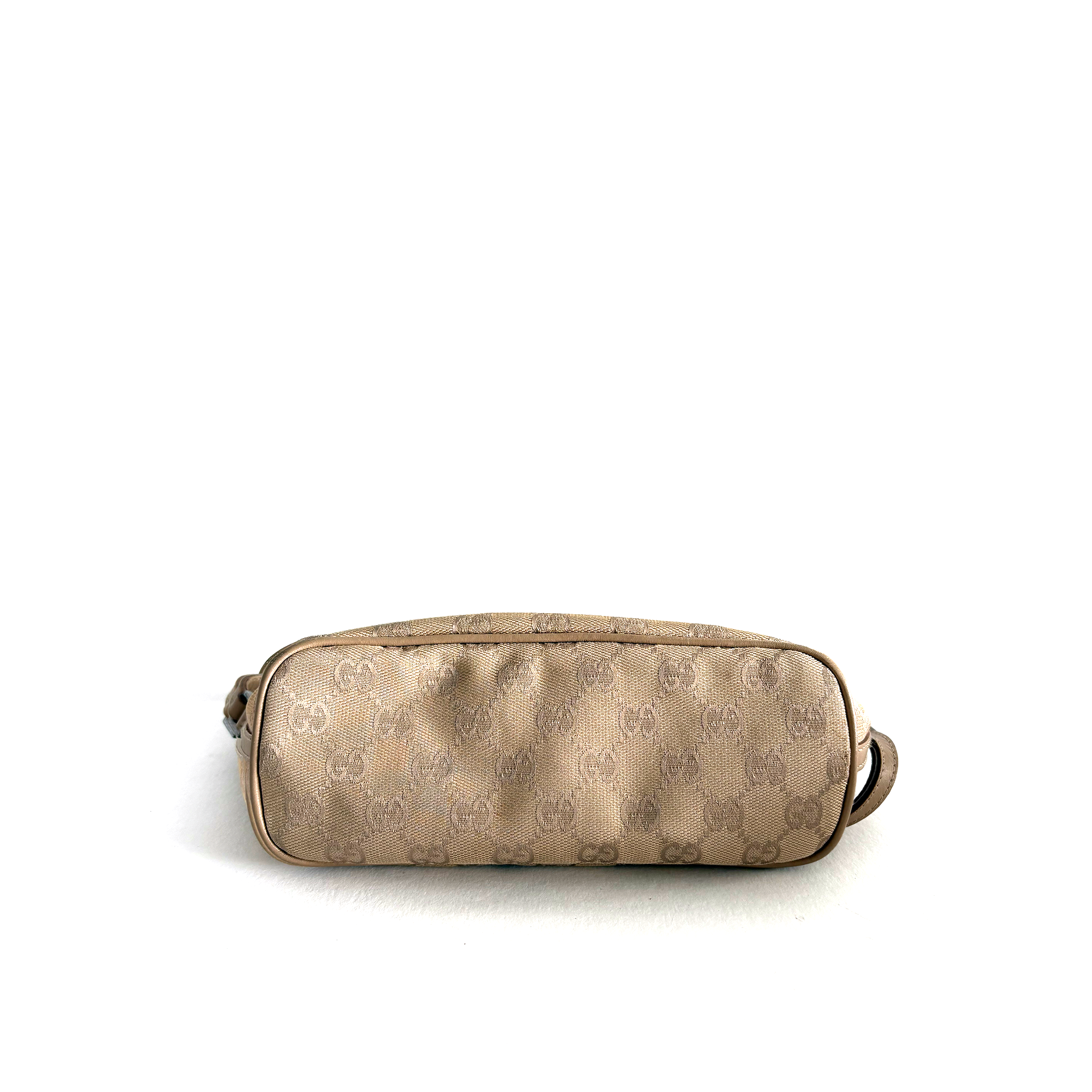 Gucci GG Canvas Boat Bag Creme