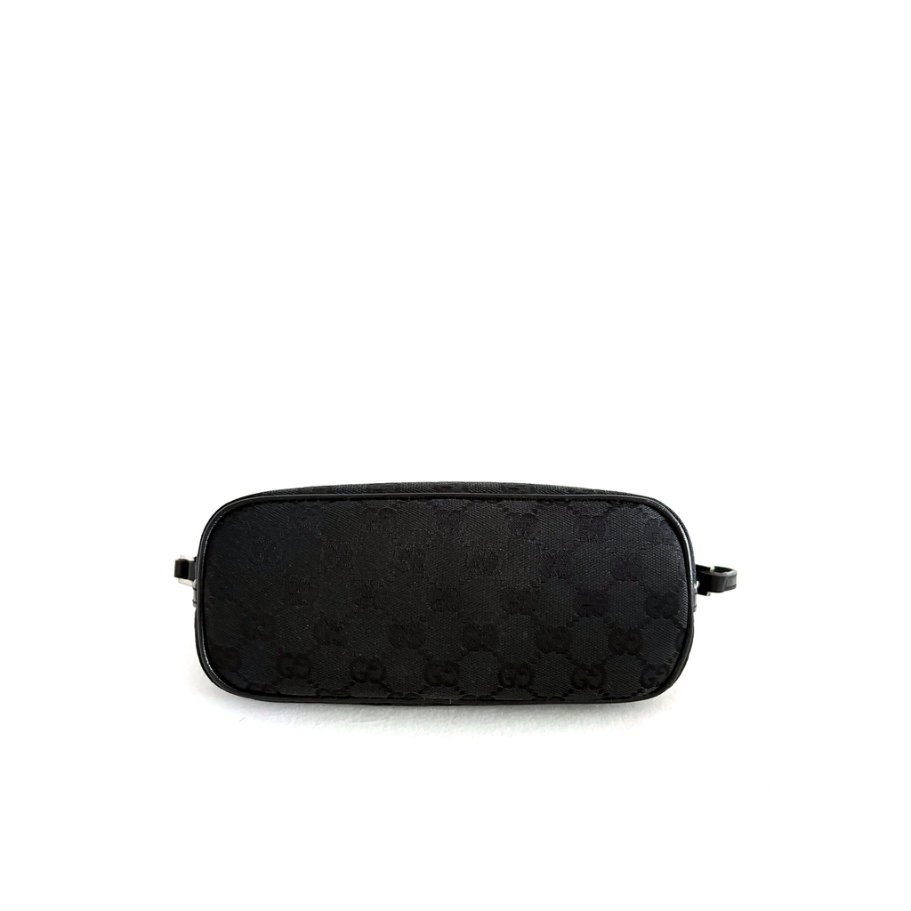 Gucci GG Canvas Boat Bag Black