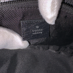 Gucci GG Canvas Boat Bag Black