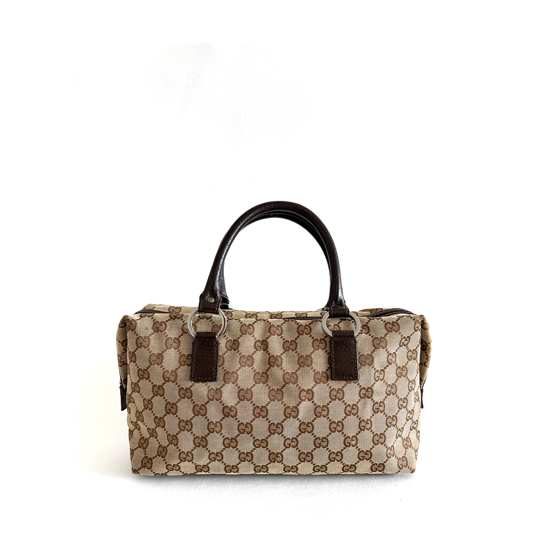 Gucci GG Canvas Boston Bag