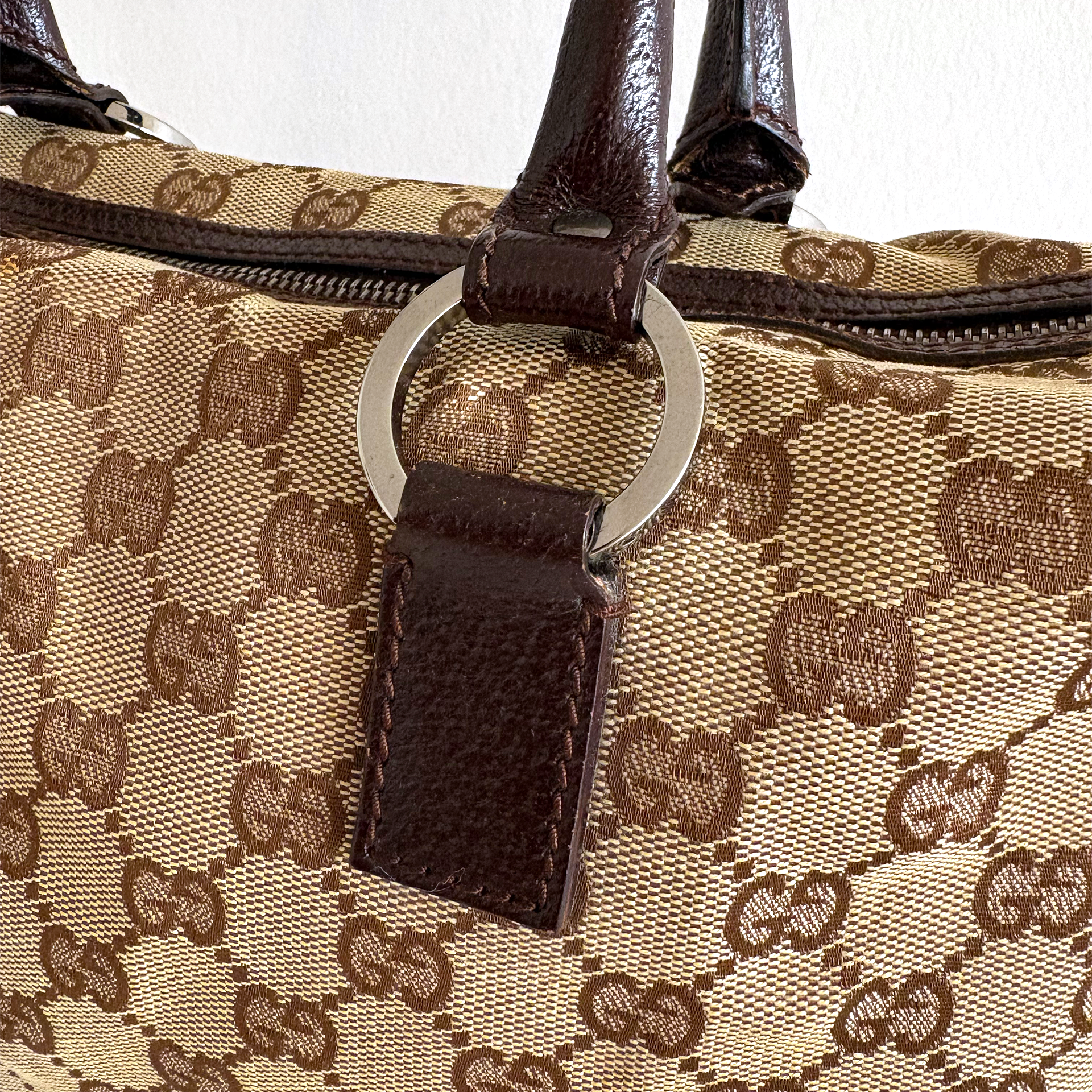 Gucci GG Canvas Boston Bag