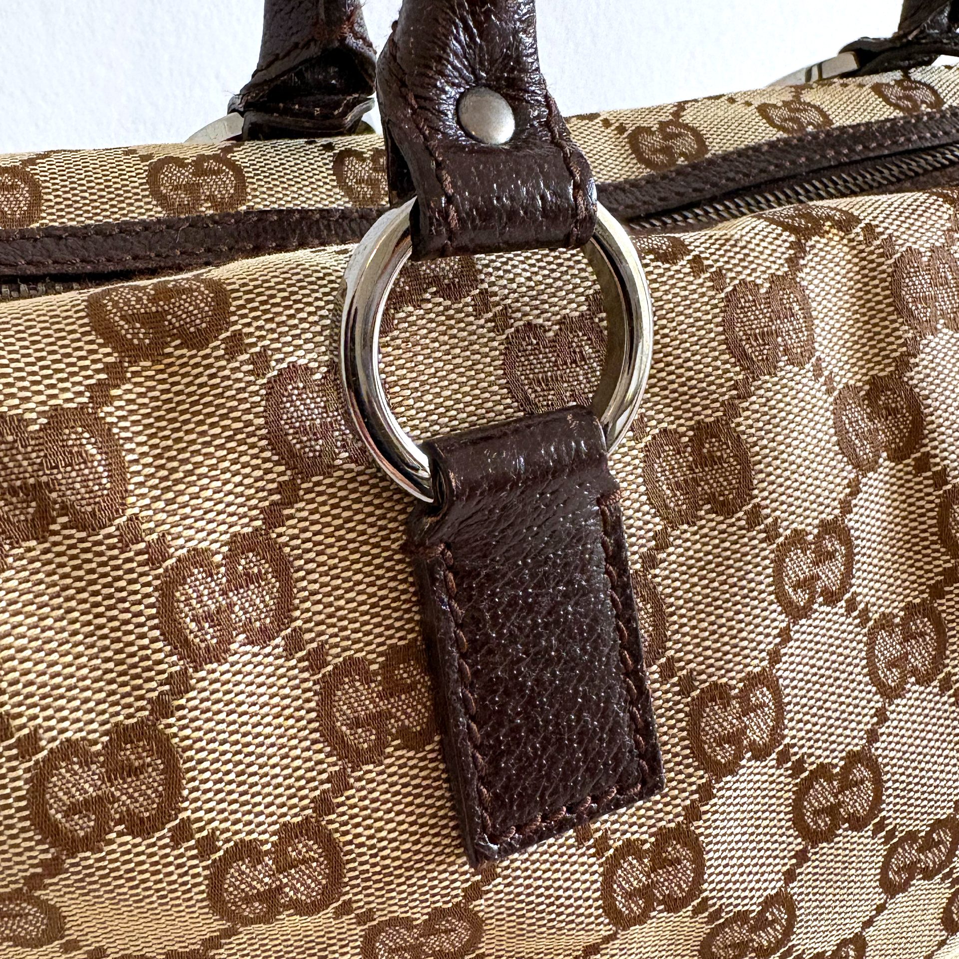 Gucci GG Canvas Boston Bag