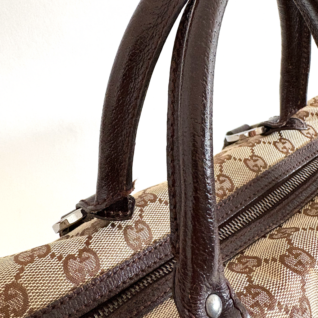 Gucci GG Canvas Boston Bag