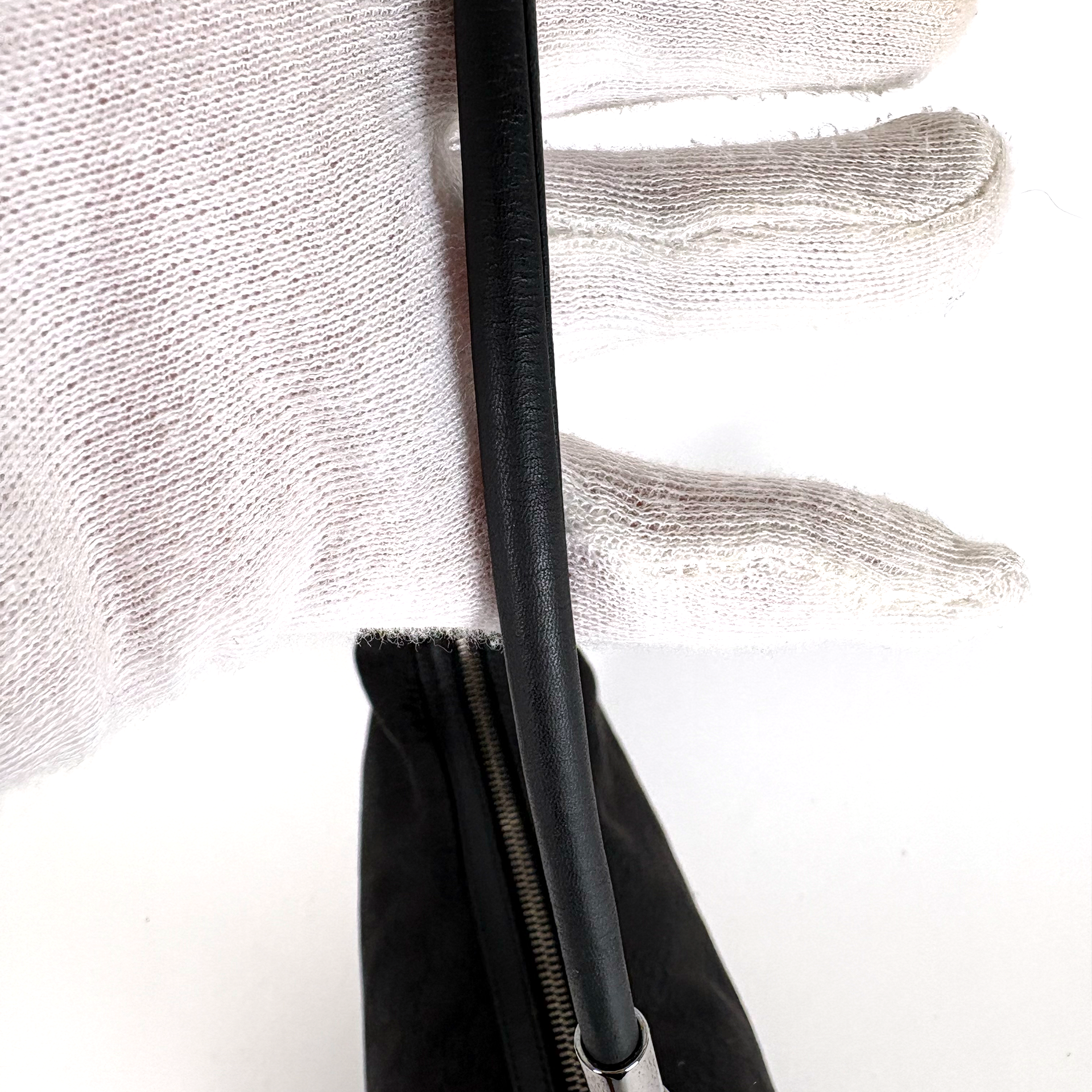 Gucci GG Canvas Clasp Hobo Black