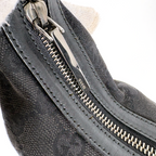 Gucci GG Canvas Clasp Hobo Black