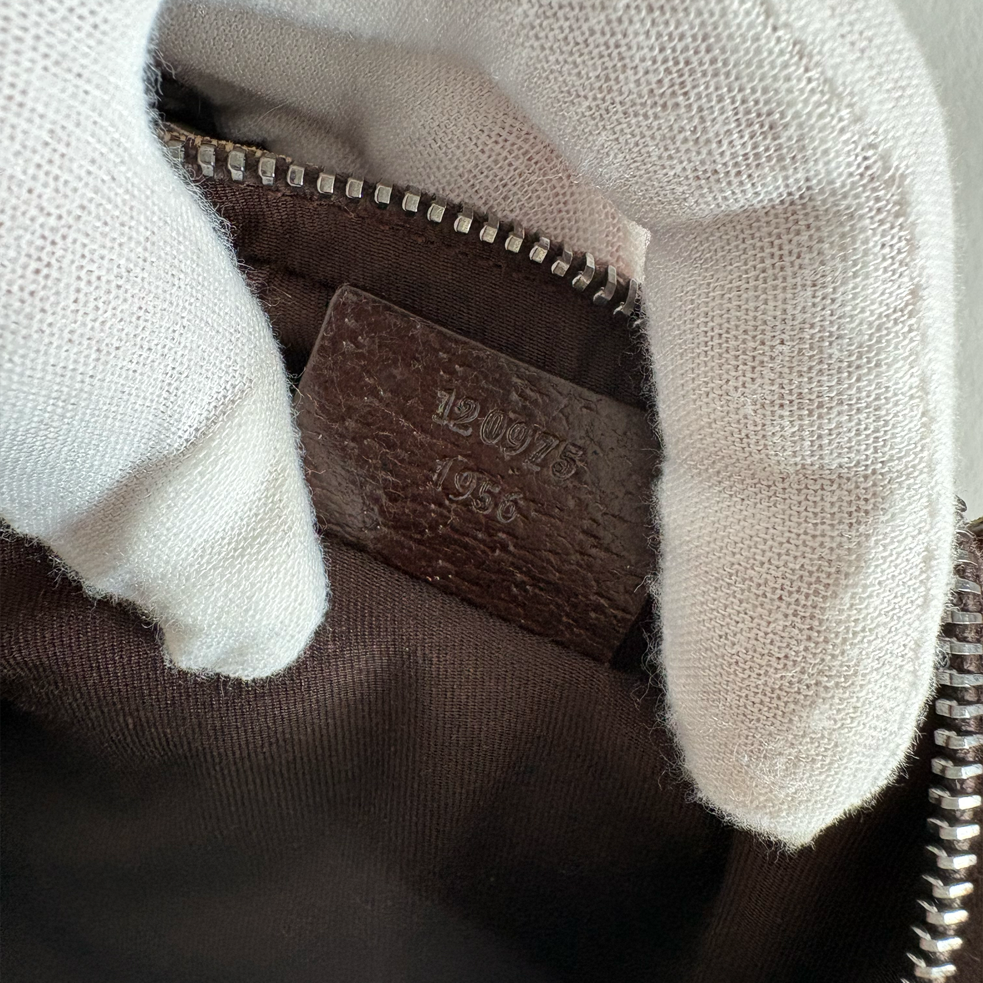 Gucci GG Canvas Crossbody Bag Brown