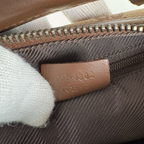 Gucci GG Shoulder Canvas Hobo Brown