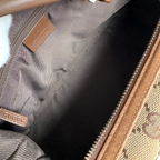 Gucci GG Shoulder Canvas Hobo Brown