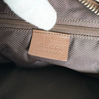 Gucci GG Shoulder Canvas Hobo Brown