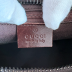 Gucci GG Canvas Leather Handbag Beige